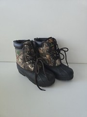Magellan Outdoors Waterproof Boots Youth 2 Brown Ankle Top Lace Up 157861