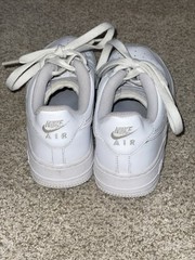 Nike Air Force 1 Low LE GS Triple White FV5951-111 Youth Size 3.5Y