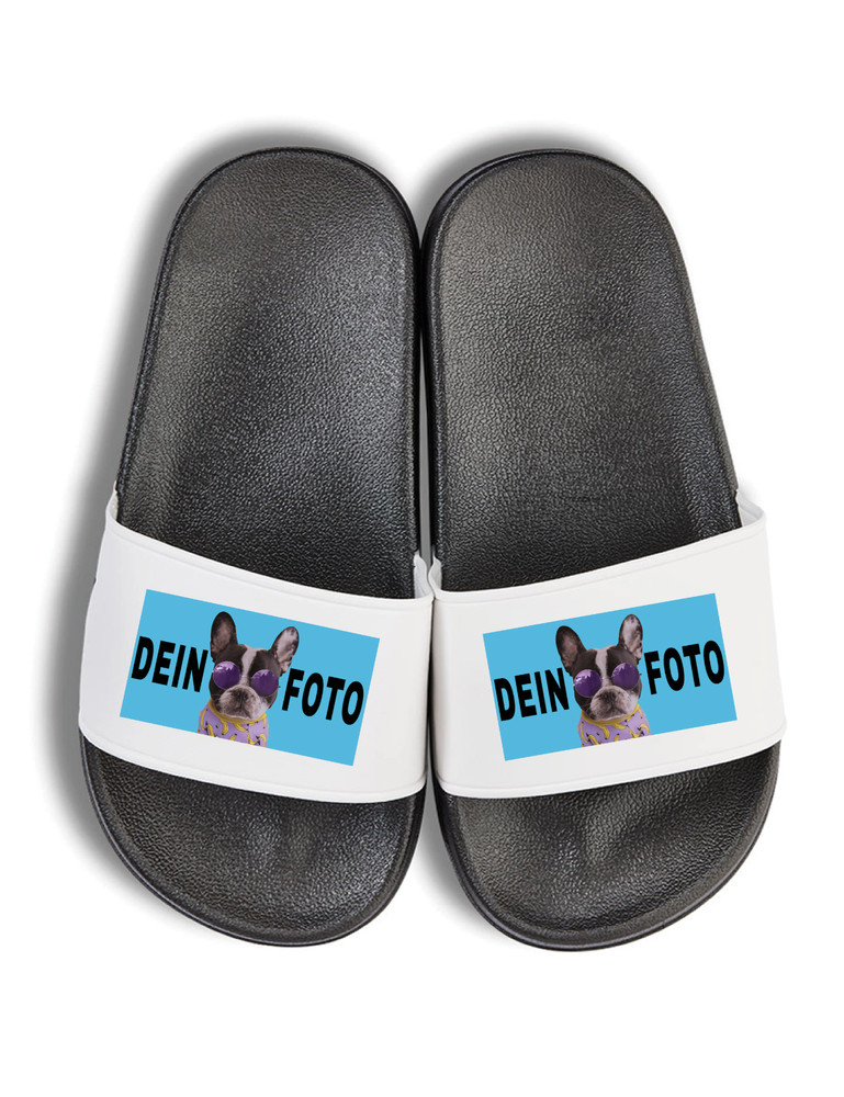 Kids Flip Flops Printed with PHOTO Personalised Gift Girls Boys