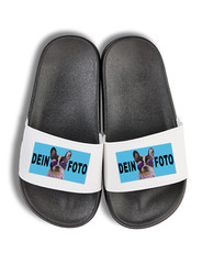 Kids Flip Flops Printed with PHOTO Personalised Gift Girls Boys