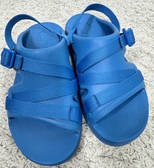 Chaco Chillos Sport Kids Adjustable Strap Slip-On Sandals Blue Size 5 Water Park