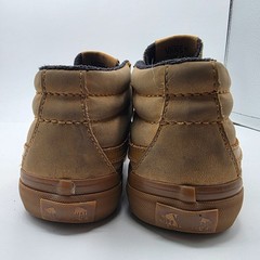 Vans Sk8-Mid Reissue V MTE Kids Size 2 Apple Cinnamon Brown Shoes Walking Casual