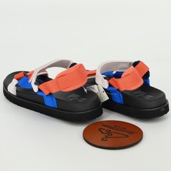 Gap Kids Sporty Sandals Colorblock Orange Blue White Strappy Size 5-6 NWT Casual