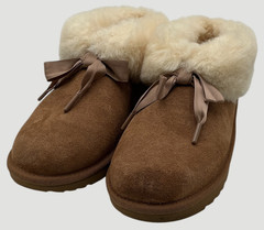 UGG Bailey Big Kid’s Size 6 Chestnut Slippers (Wrong Box)