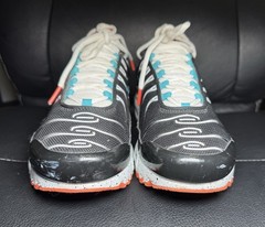 Nike Air Max Plus TN GS CD0609-014 Black / White Size 6.5Y Womens 8