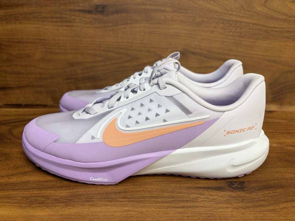 Nike Sonic Fly Athletic Running Shoe 7Y Barely Grape Colorway Women’s 8.5