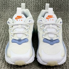 Nike Air Max 270 React SE Running Gym Training Shoe White CJ4060-100 Youth Sz 6Y