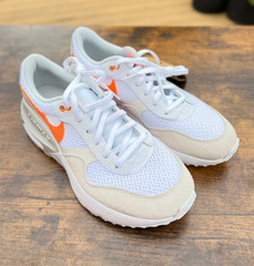 Nike Air Max SYSTM White Phantom Photon Dust Total Orange DQ0284-114 Size 6Y