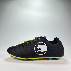 PUMA ProCat Speed Force FG Black Yellow Soccer Cleats Kids Shoes Youth Size 4