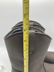 Georgia Boot Wellington Brown Pull On Work Leather Boots G099 Size 1.5M Kids 7”