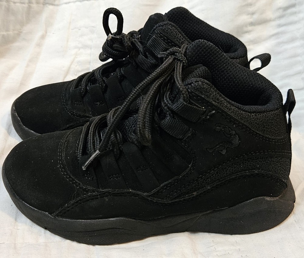Shaq Full Press Basketball Sneakers Black Hi Top 172764 Sz Youth 12 D