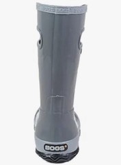 New Bogs Kids Water Proof Rain Boots Size 7 Toddler Gray