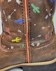 Twisted X Cactus Cowboy Young Boots YTH0011 Size 5 1/2M