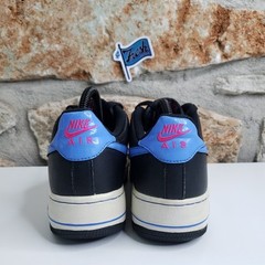 NIKE AIR FORCE 1 Alternate Swoosh 2D Pack Youth Size 6.5Y Black Blue 314219-007