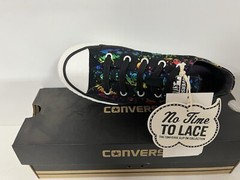 VINTAGE CONVERSE CT STRETCH LACE 642871F UNISEX KIDS BLACK.