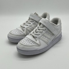 Adidas Forum Low – White – Preschool Basketball Shoes (FY7981) Size 12K Preowned