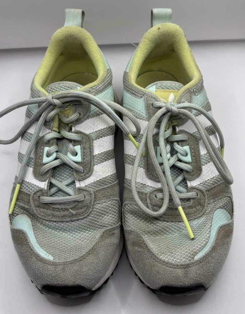 Adidas ZX 700 HD Junior Version Mint Green and White Sneakers Little Kids 3.5