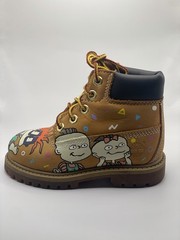 Custom Timberland Boots (rugrat Inspired) Size 6c