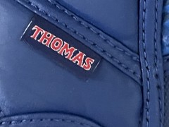 Toddler Thomas & Friends Thomas the Tank Engine Train Blue Snow Boots Size 7