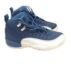 Nike Air Jordan 12 Retro DB5595-404 Youth Shoes ‚Indigo‘ Sneakers / Size 4.5Y