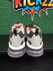 Nike Air Max 270 React GS Particle Grey/Arctic Pink Youth Size 4.5/6W Brand New