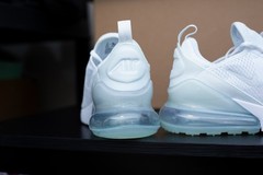 Size 7 (GS) – Nike Air Max 270 Low White Silver