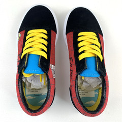 Vans x The Simpsons El Barto Old Skool 2020 KIDS 13 Red Bart Simpson
