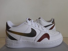 Nike Air Force 1 LV8 2 GS White-Multi Color-White Sz 5Y [CZ5890-100]