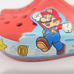 Crocs Super Mario Clogs Child Size C 11 Red Classic Nintendo Water Beach Shoes