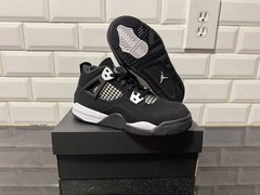 Nike Air Jordan 4 Retro ‚White Thunder‘ PS Size 2.5Y FV4537-001