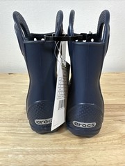 Crocs Handle It Blue Rain Boots Kids Toddlers 12803-410 US Size C7 NEW