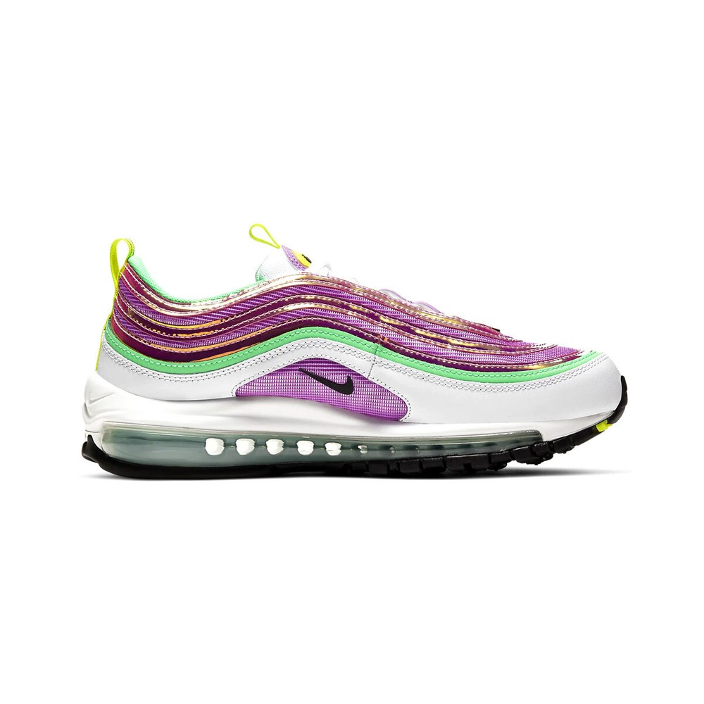 Nike Women’s Air Max 97 CW5591-100 Electro Green/Fuchsia Glow SZ 5-15