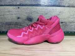 Adidas DON Issue 2 Crayola Power Pink Crayon Basketball Shoes FW8750 Youth 4.5