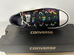 VINTAGE CONVERSE CT STRETCH LACE 642871F UNISEX KIDS BLACK.