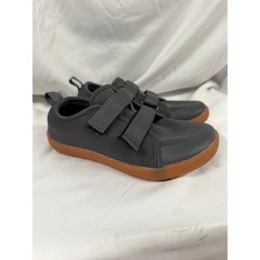 WHTIN Kids Unisex Gray Wide Width Barefoot Shoes Minimalist Sneakers Flexible 3