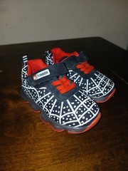 Glowys Spider-Themed Light-Up Shoes Size 4 Toddler