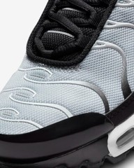 Nike Air Max Plus Black Metallic Silver White (GS) CD0609-018 Size 7 Y 8.5 US W✅
