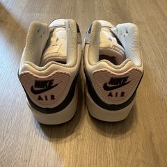 Nike Air Max Kids Sneaker 2.5Y White Pink Black Gray Leather
