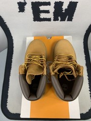Timberland 6” Waterproof Premium Boot Junior “Wheat” TB112909-713 GS Size 5y