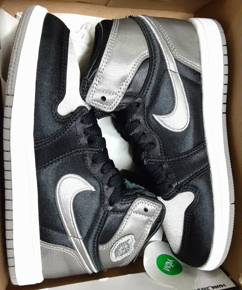 JORDAN 1 Retro HIGH OG (Ps) 13c Fd5304 010 Black /medium Gray-white NEW!