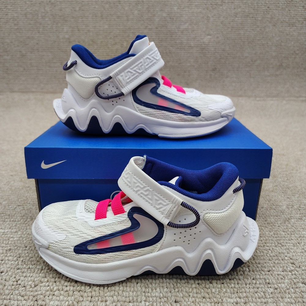 Kids Nike Giannis Immortality 2 (PS) White/Multicolor Kid’s Sneakers – Size 11C