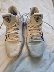 Nike Zoom Freak 2 White Cement Athletic Basketball Shoes CN8574100 Youth Size 5Y