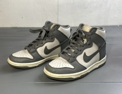 Nike Dunk High SE Retro Size 3.5Y Light Bone Tumbled Grey DM1028 001