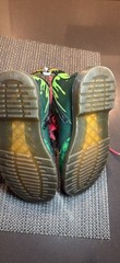 Dr. Martens x TMNT Raphael Kids Ankle Combat Boots Leather Green/Black/Red US 2
