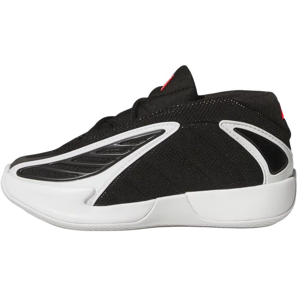 Adidas AE2 Low top Childrens Basketball Shoes Core Black Children Aged 3 JR9376