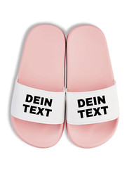 Kids Flip Flops Print Wish Text Personalised Gift Boys Girls