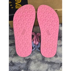 NWB Teva Original Universal Sandals Multi Colorblock Hook and Loop Kids Size 2
