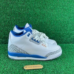 Nike Air Jordan 3 White B-GRADE „Wizards“ Shoes DM0967-148 Size 6Y / WMNS 7.5