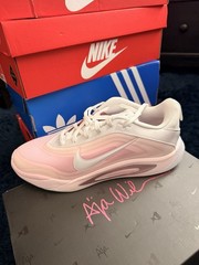 Nike A’ONE (GS) A’ja Wilson White/Pink Shoes 7Y