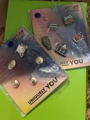 Crocs + charms. Classic Clog K Moss Unisex Kids J5/7W+ both packs of charms